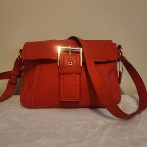 Red Liz Claiborne crossbody